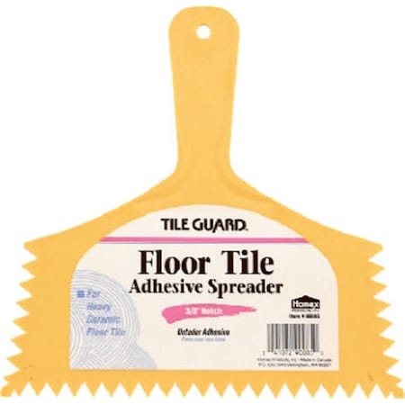 Homax 00085 8 in. Adhesive Spreader Knife- 0.37 in. Notch 746289